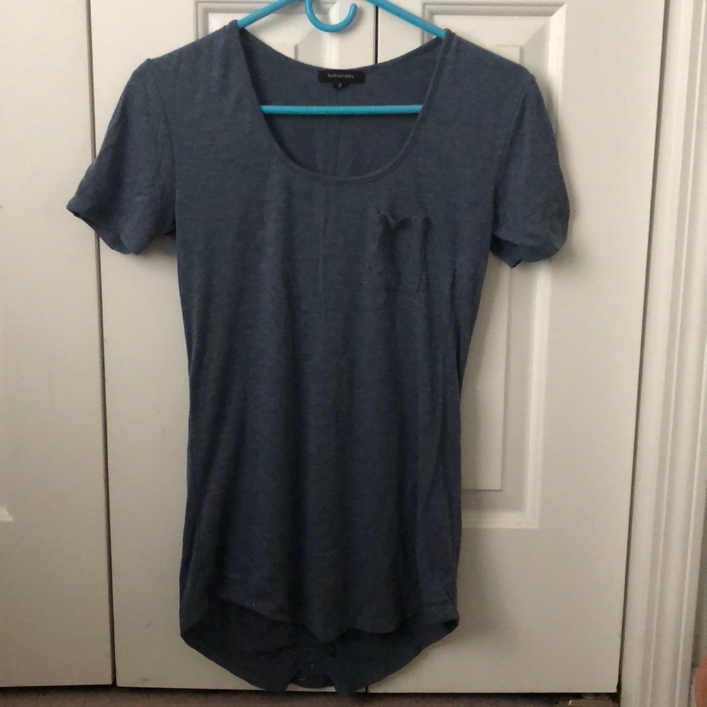 Fashionista t-shirt in heather blue